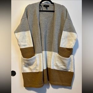 F21+ TriTone Cardigan, 1x